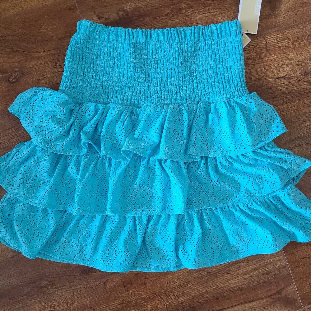 Michael Kors turquoise skirt